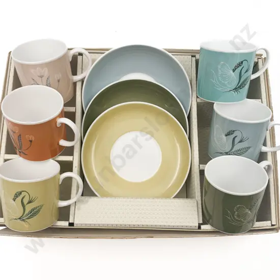 Boxed Susie Cooper Six Place Coffee Set