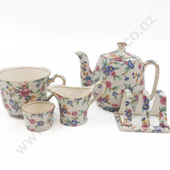 Royal Winton "Old Cottage" Part Breakfast Set