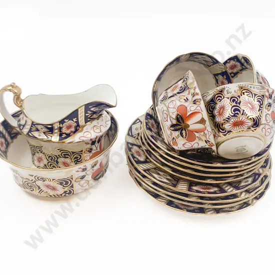 Aynsley Imari Pattern Part Tea Set