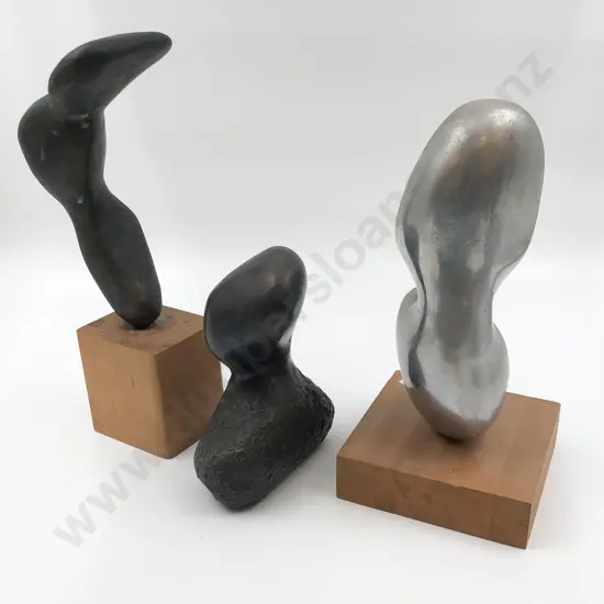 Three Abstract Sculpture Works