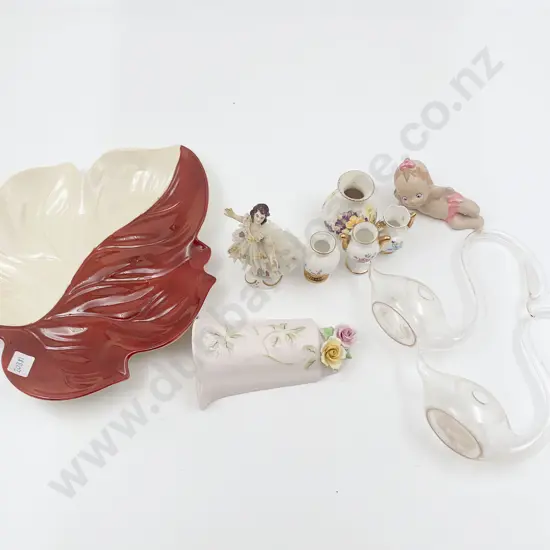 Assorted China Including Carlton Ware and Figures etc.