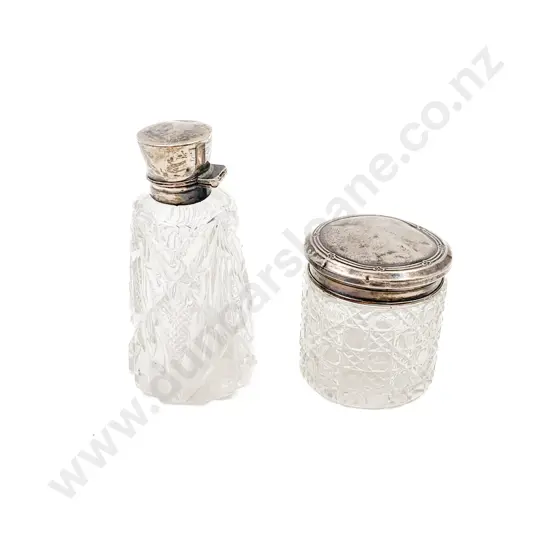 Two S/S Topped Vanity Pots