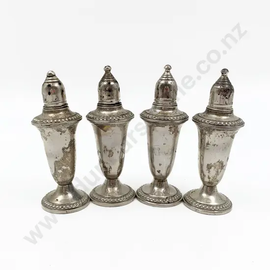 Four S/S Salt and Peppers