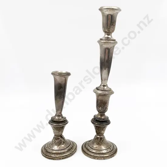 Two S/S Candle Sticks