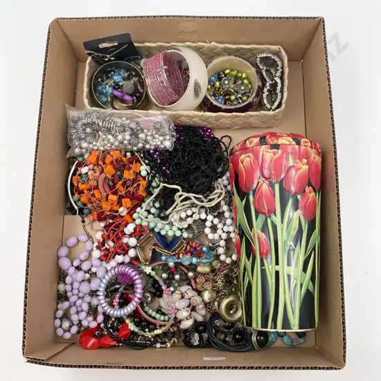 Box of Assorted Costume Jewellery