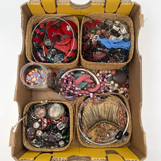 Box of Assorted Costume Jewellery