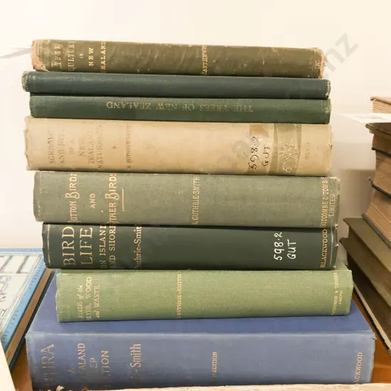 Eight Assorted NZ Nature Reference Volumes