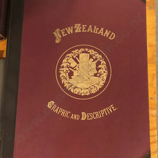 New Zealand Graphic and Descriptive By C D Barraud