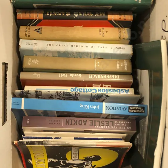Box of Assorted Books