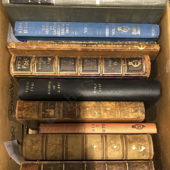 Box of Assorted Vintage Memoirs