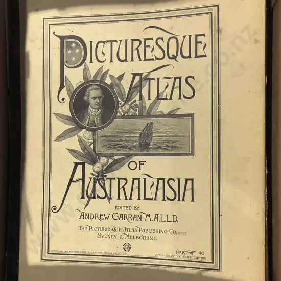 Various Volumes of Picturesque Atlas of Australasia