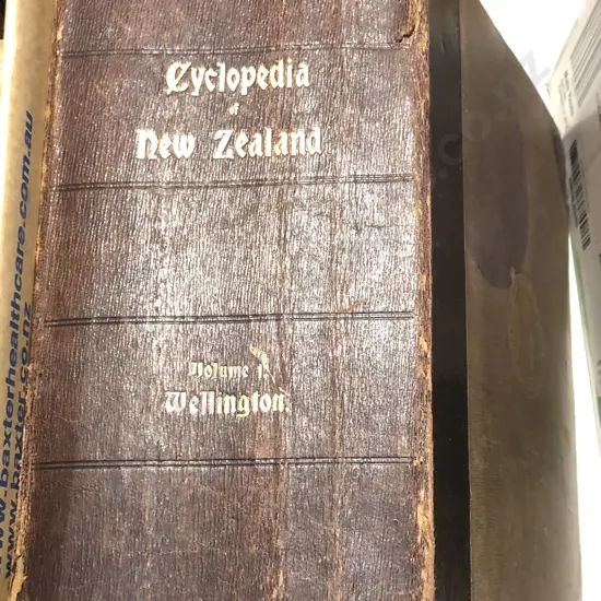 Cyclopedia of NZ Volume 1 Wellington