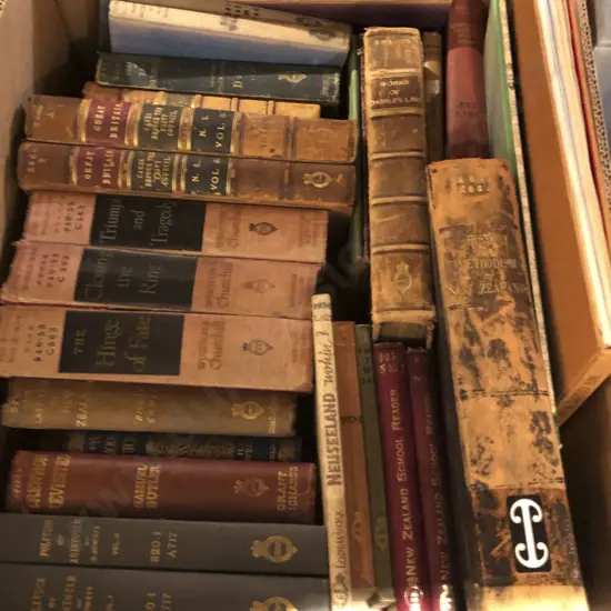 Box of Assorted Books
