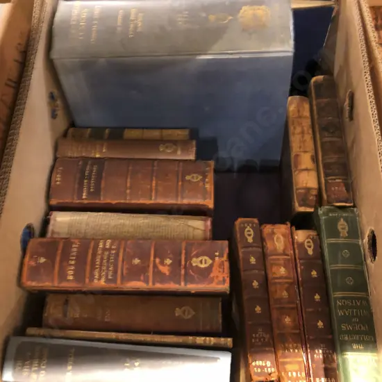Box of Assorted Books