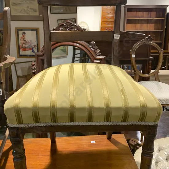 Geo III Mahogany Single Dining Chair