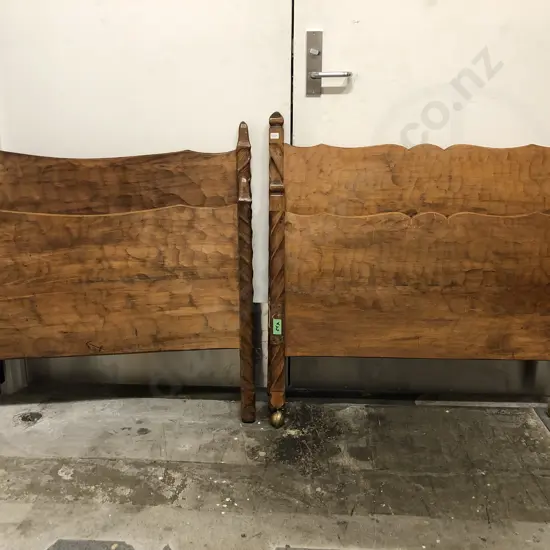 Two Chapman Taylor Single Bed Frames (one with borer)