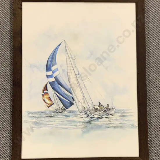 Salie W/C of The Sail Boat Scaramouche