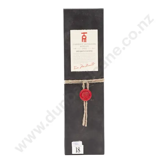 1 bottle NZ 1995 Church Road "Tom McDonald"  Merlot - Cabernet Sauvignon