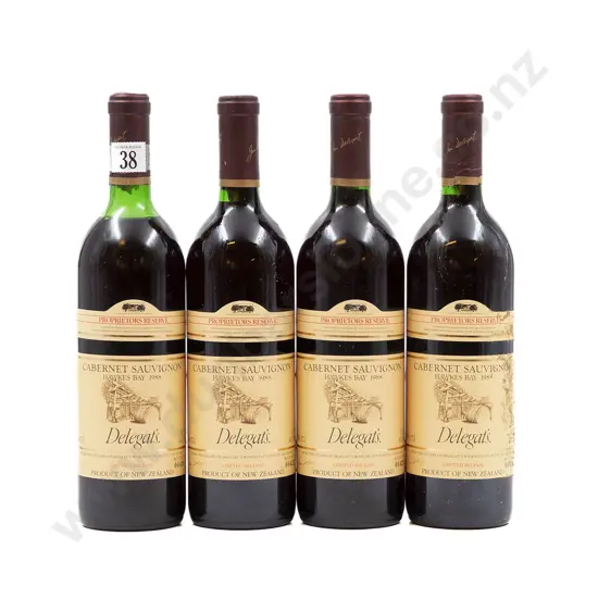 4 bottles1988 Delegat's Proprietors Reserve Cabernet Sauvignon Hawkes Bay
