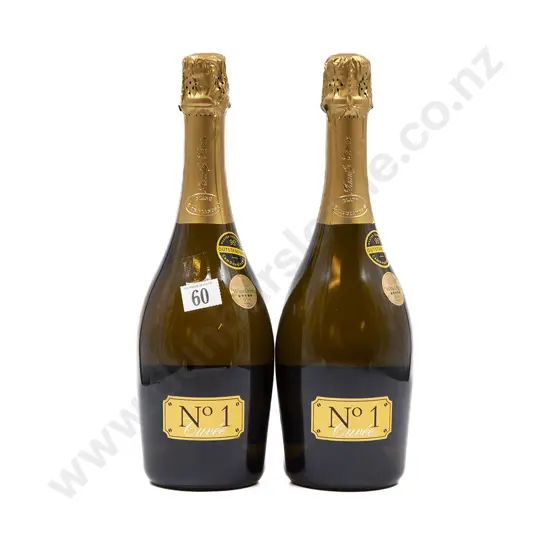 2 bottles No 1 Family Estate "Cuvee No 1"