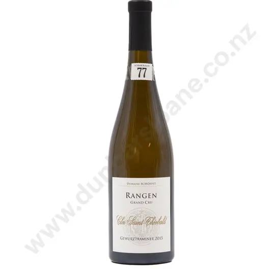 1 bottle 2015 Domaine Schoffit Rangen Grand Cru Clos Saint - Theobald Gewurztraminer