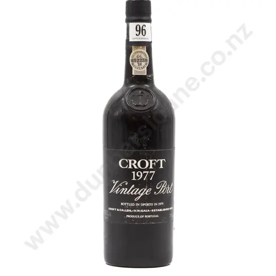 1 bottle 1977 Croft Vintage Port