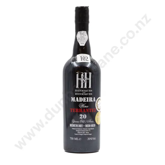 1 bottle Henriques & Henriques 20 year old "Terrantez" Madiera