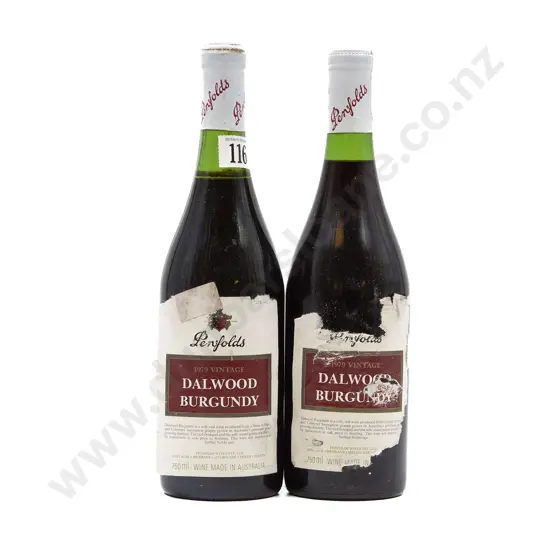 2 bottles 1979 Penfolds Dalwood Burgundy