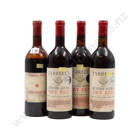4 bottles Tyrrell's Mixed Lot