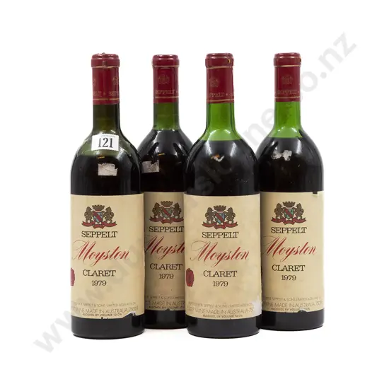 4 bottles 1979 Seppelts Moyston Claret