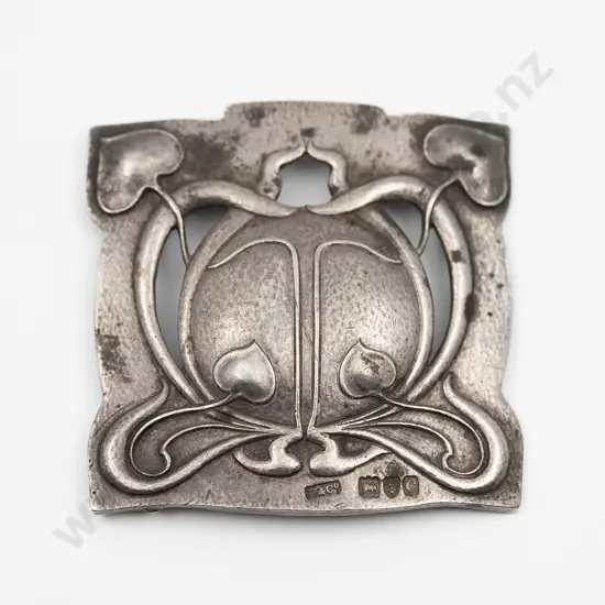 Liberty & Co Art Nouveau S/S Belt Buckle