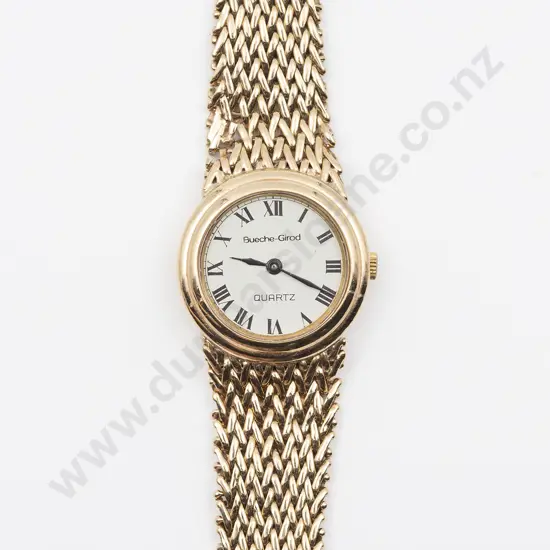 Beuche-Girod 9ct Quartz Ladies Wrist Watch