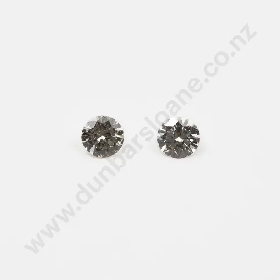 Two Unmounted Diamonds