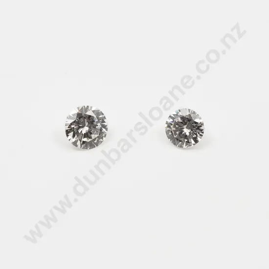 Two Unmounted Diamonds
