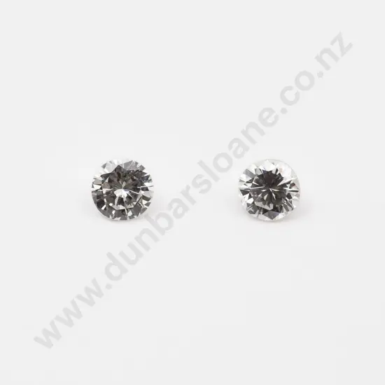 Two Unmounted Diamonds