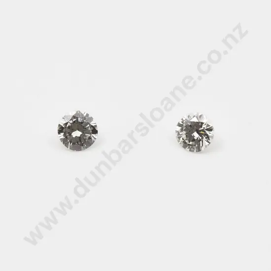 Two Unmounted Diamonds