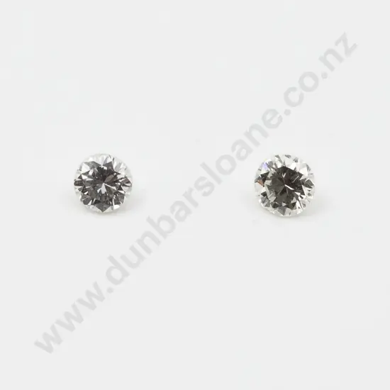 Two Unmounted Diamonds