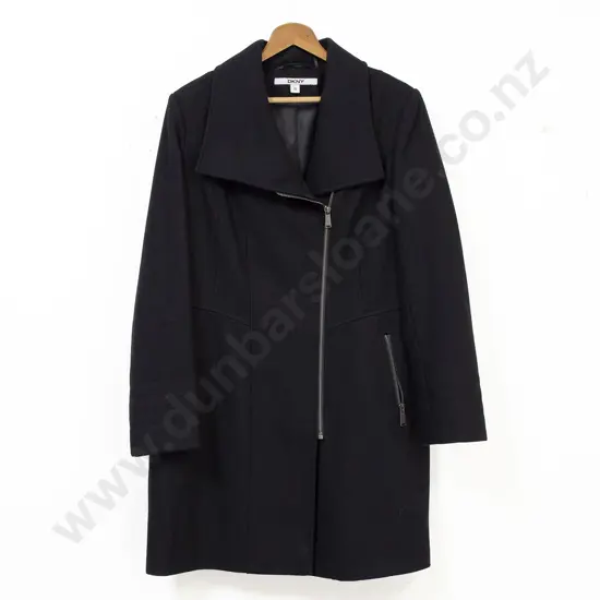 DKNY Black Winter Coat