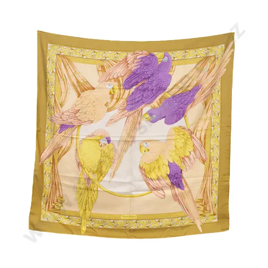 Salvatore Ferragamo Silk Scarf