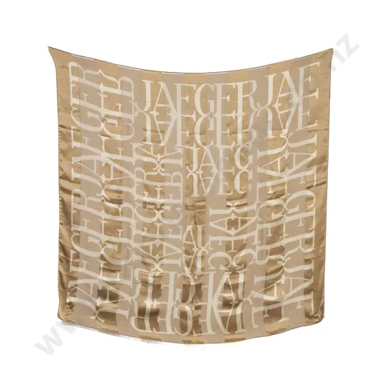 Vintage Jaeger Silk Scarf