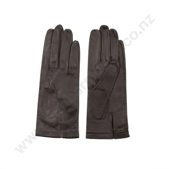 Fine Brown Leather Gloves