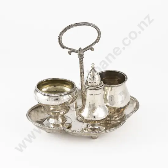 NZ S/S Cruet Set