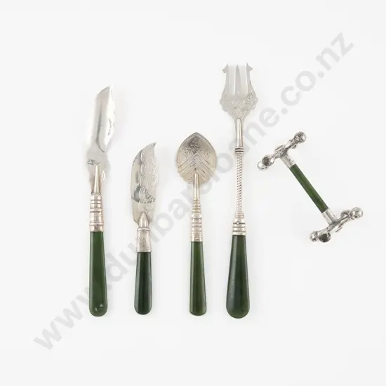 Five Pieces NZ S/S & Greenstone