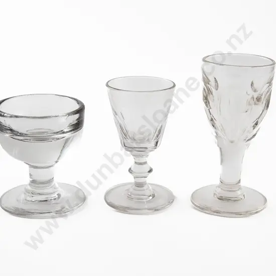 Two Victorian Deceptive Toastmasters Glasses