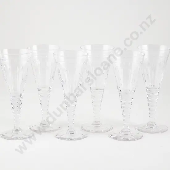 Set Six Stuart WIne Glasses