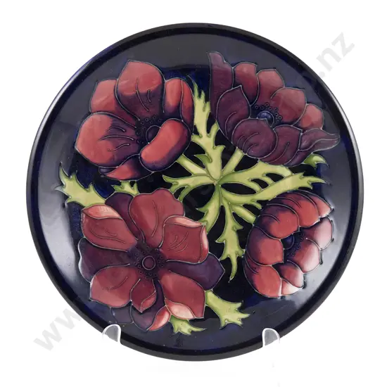 Moorcroft Anemones Pattern Plate