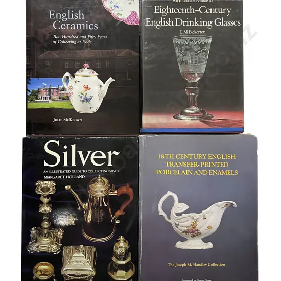 Four Assorted Antique Reference Volumes