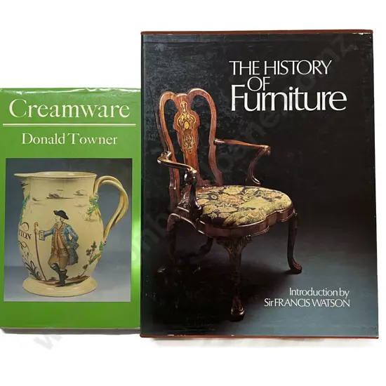 Two Antique Reference Volumes