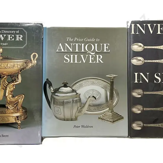 Three Antique Silver Reference