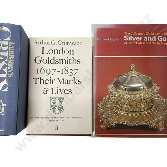 Three Antique Silver Reference